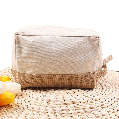 Jute Makeup Pouches sample photo 1