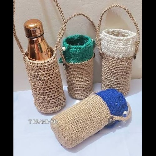 Jute Bottle Holders detail photo 2