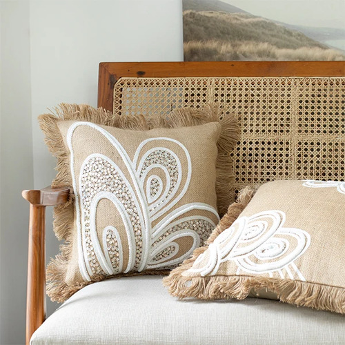 Jute Cushion Covers detail photo 4