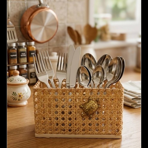 Jute Cutlery Holders detail photo 3