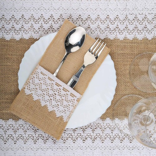 Jute Cutlery Holders detail photo 4