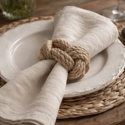 Jute Napkin Rings sample photo 1