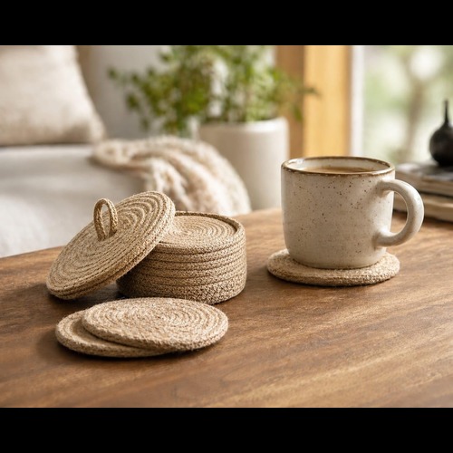 Jute Tea Cozies detail photo 3