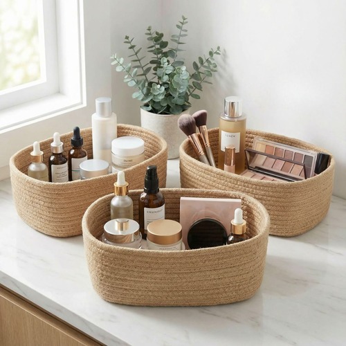 Jute Decorative Baskets detail photo 2