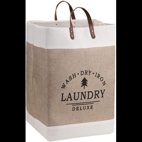Jute Laundry Baskets detail photo 3
